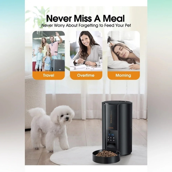 NIB Automatic Dog or Cat Feeder - Picture 6 of 10